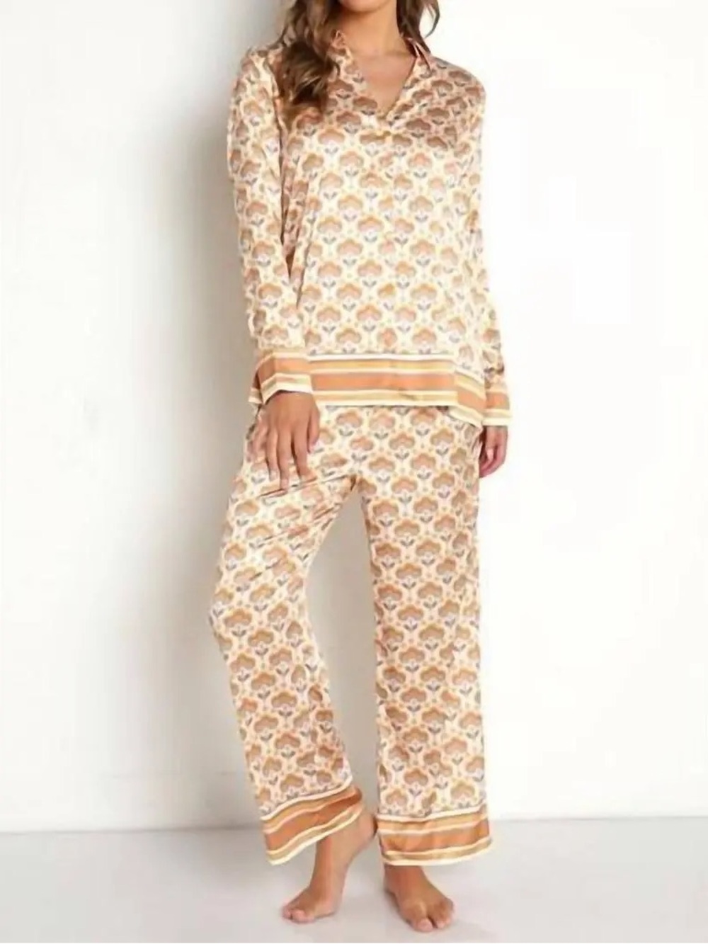 Show Me Your Mumu - “Early Night PJ Pants” in Honey Wallflower